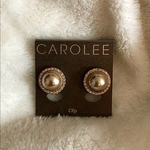BRAND NEW: Carolee Clip-On Earrings